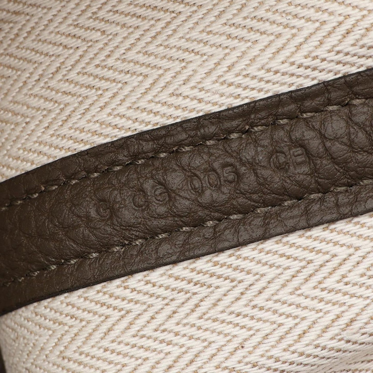 Hermes Tote Bag Garden Party TPM Vert Blanc's Leather — view 5