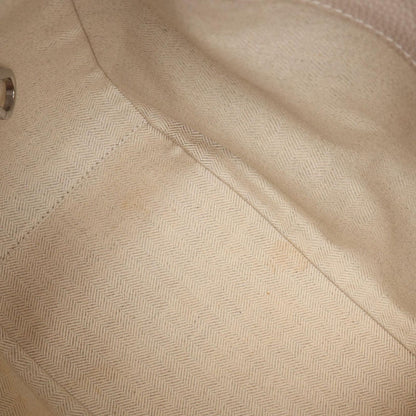 Loewe Handbag Hammock Bag Drawstring 2-Way Beige Leather — view 5