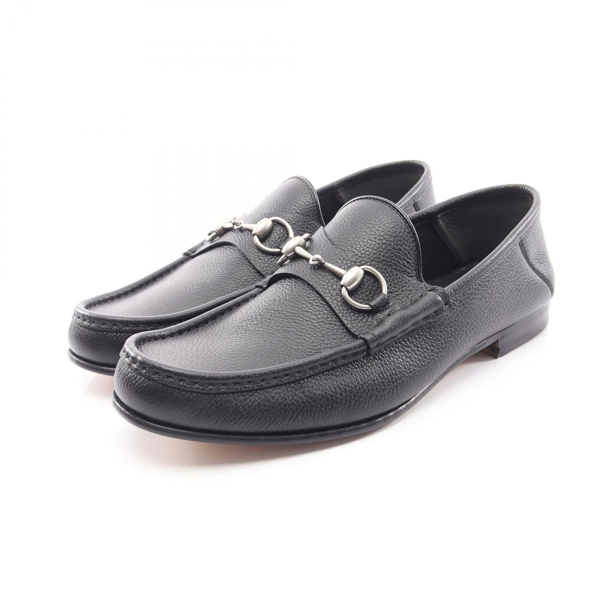 Gucci Loafers Horsebit Black Leather