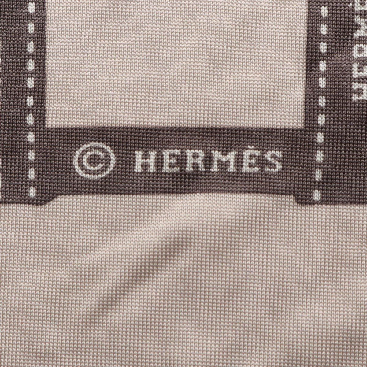 Hermes Scarf Smooth Carre 90 Bolduc Ribbon Silk — view 2