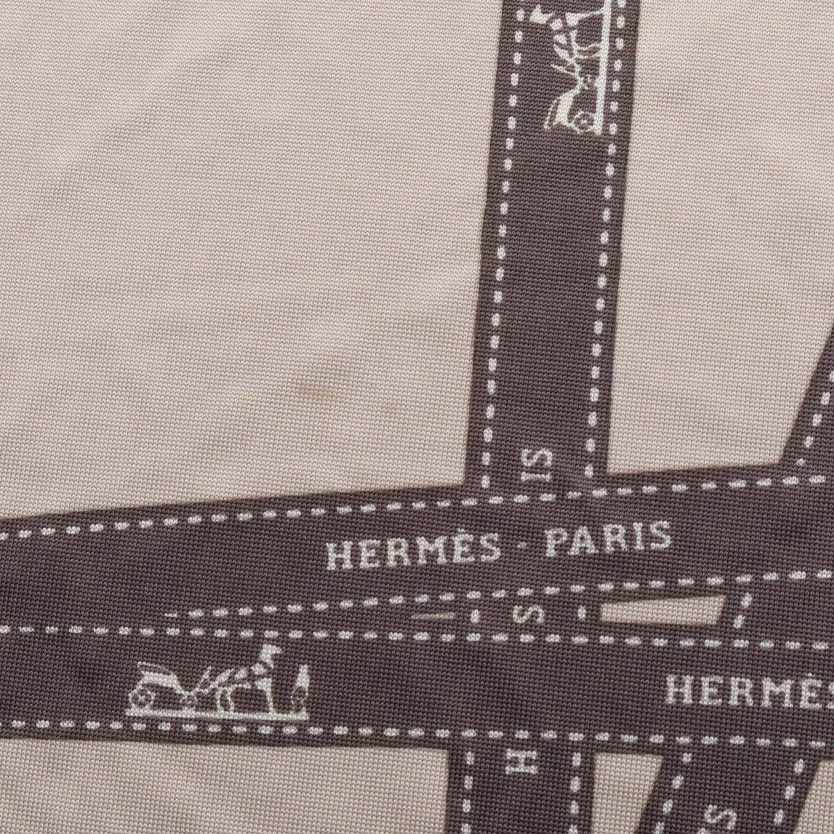 Hermes Scarf Smooth Carre 90 Bolduc Ribbon Silk — view 6