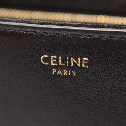 Celine Shoulder Bag Teen Soft 16 Black Leather Seeds — view 4