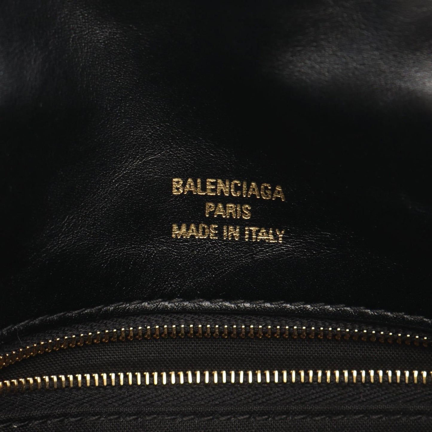 Balenciaga Shoulder Bag Monaco Black Leather — view 4