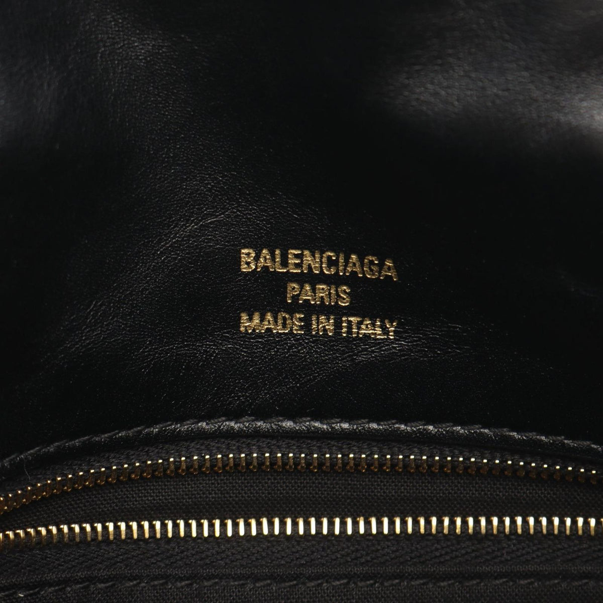 Balenciaga Shoulder Bag Monaco Black Leather — view 4