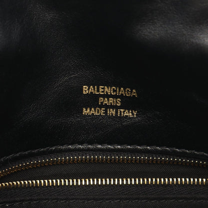 Balenciaga Shoulder Bag Monaco Black Leather — view 4