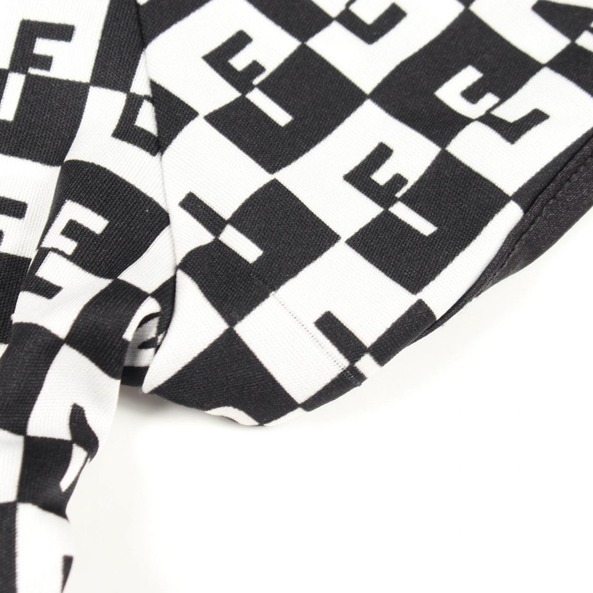 Fendi Top Logo All Over Print Short Sleeves T-Shirt — view 8