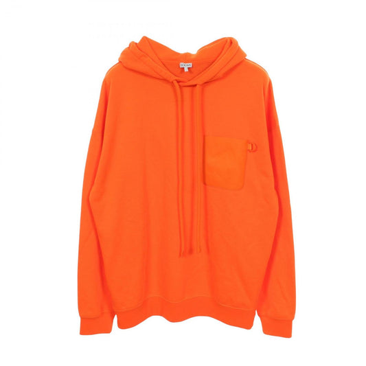 Loewe Hoodie Anagram Leather Patch Pocket Cotton