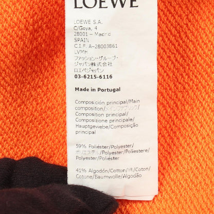 Loewe Hoodie Anagram Leather Patch Pocket Cotton — view 4