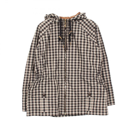 Louis Vuitton Nylon Jacket Monogram Gingham Check Hooded