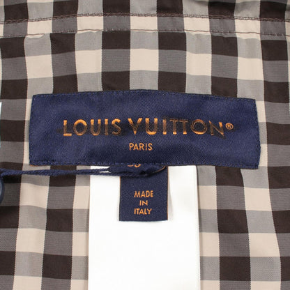 Louis Vuitton Nylon Jacket Monogram Gingham Check Hooded — view 3