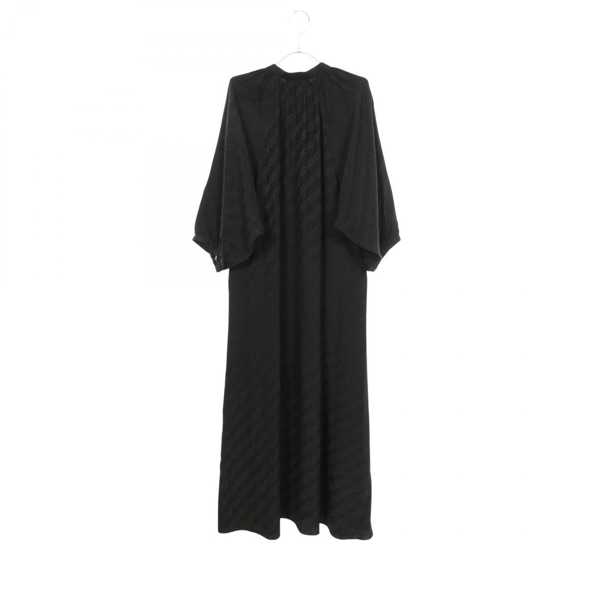 Celine Dress Triomphe Chain Pattern Silk All Over Print — view 2
