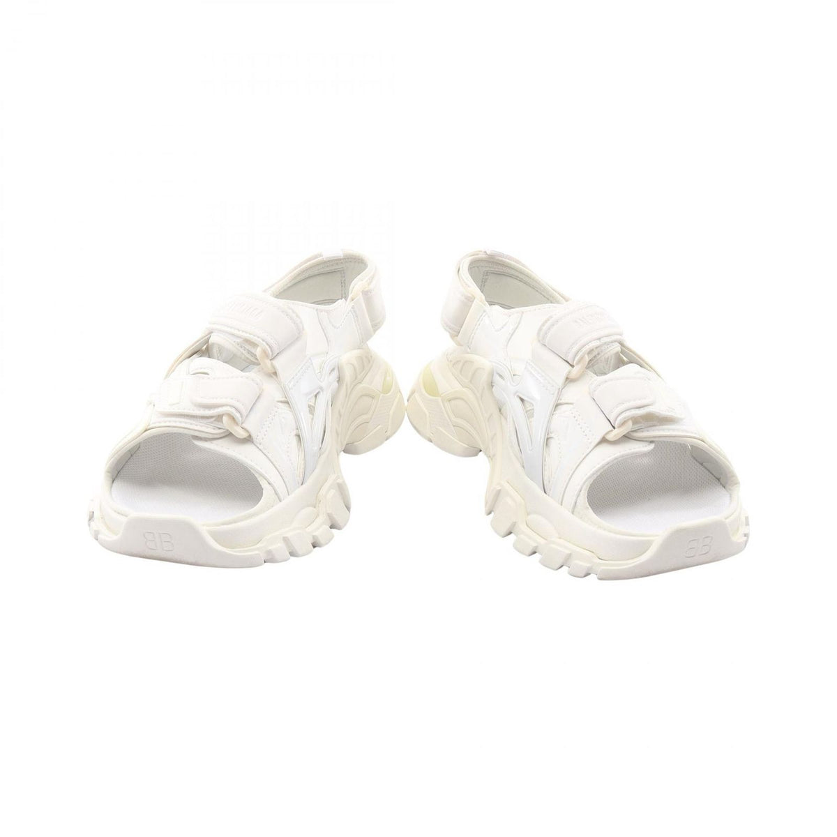 Balenciaga Sandals Track White Leather — view 3