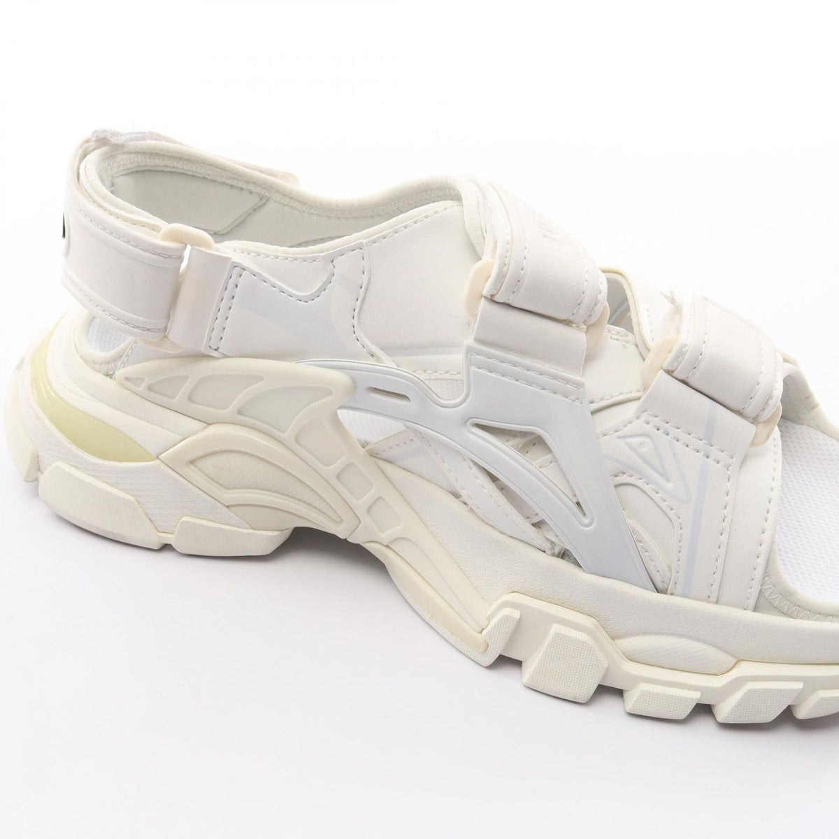 Balenciaga Sandals Track White Leather — view 7