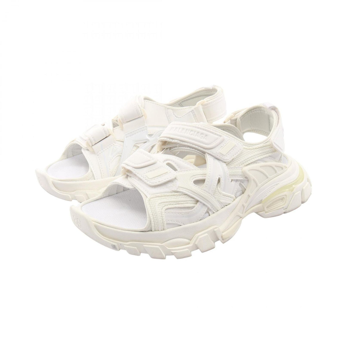 Balenciaga Sandals Track White Leather