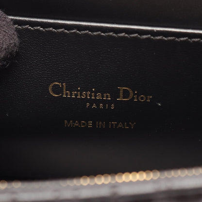 Dior Shoulder Bag Miss Dior All Over Black Leather Miss Dior All Quilted Flap — view 4