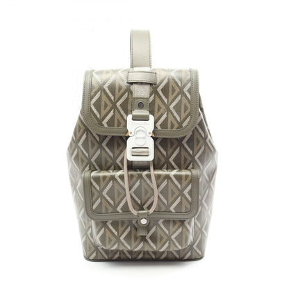 Dior Waist Bag Hit the Road CD Diamond Khaki Beige Canvas Leather Hit the Cross