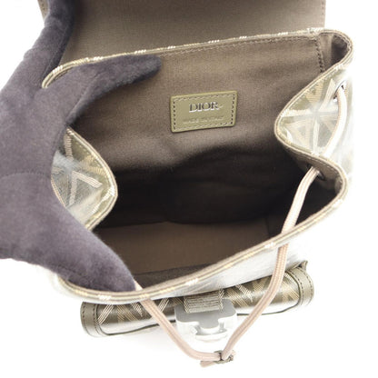 Dior Waist Bag Hit the Road CD Diamond Khaki Beige Canvas Leather Hit the Cross — view 3