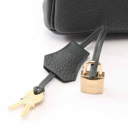 Hermes Birkin 25 Vert Mangrove Handbag — view 6