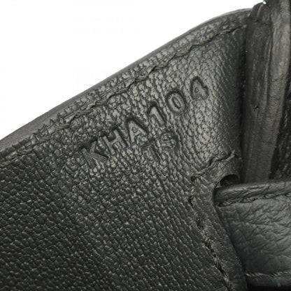 Hermes Birkin 25 Vert Mangrove Handbag — view 5