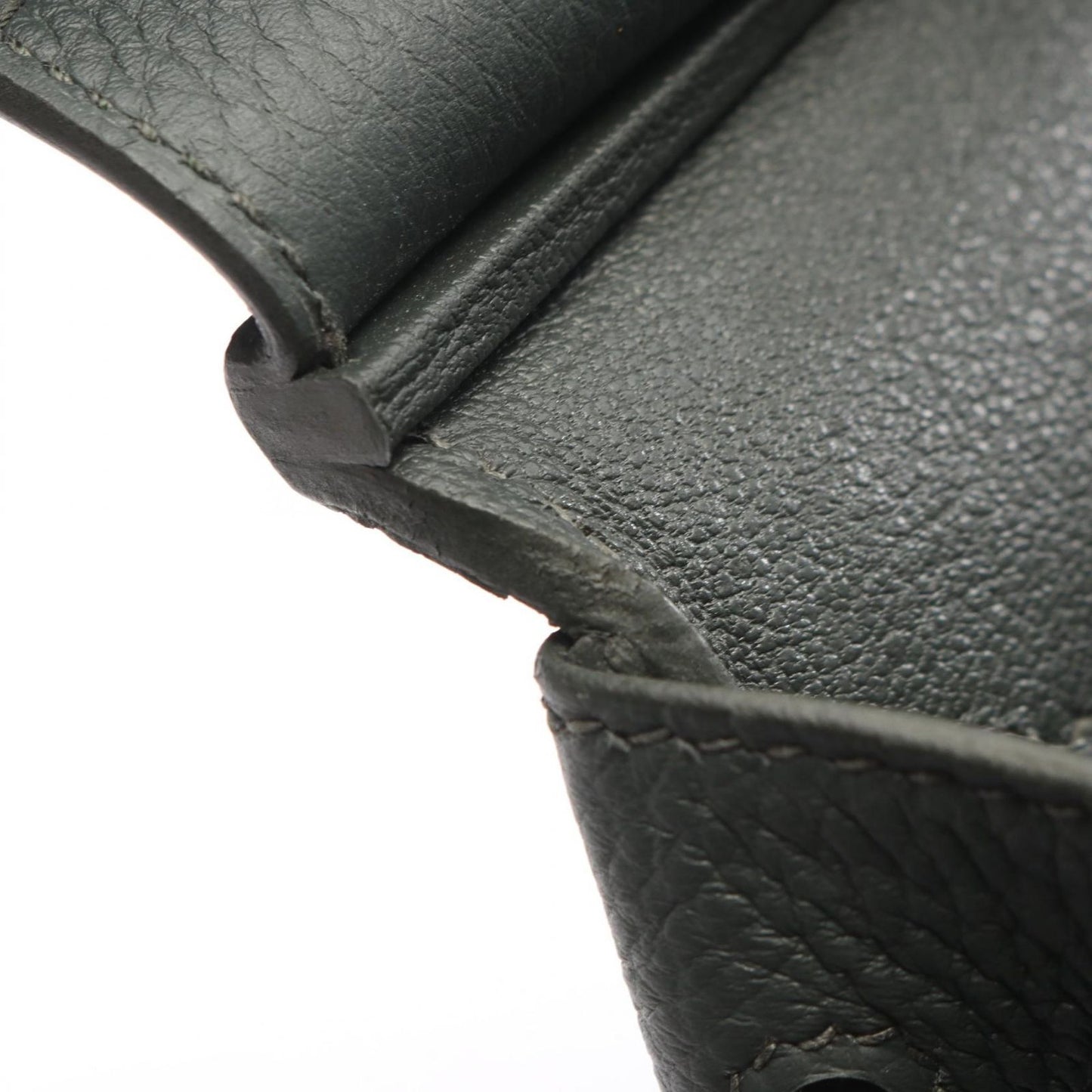 Hermes Birkin 25 Vert Mangrove Handbag — view 8