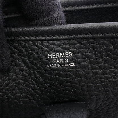 Hermes Shoulder Bag Evelyne 3 Trois PM Black Leather — view 4