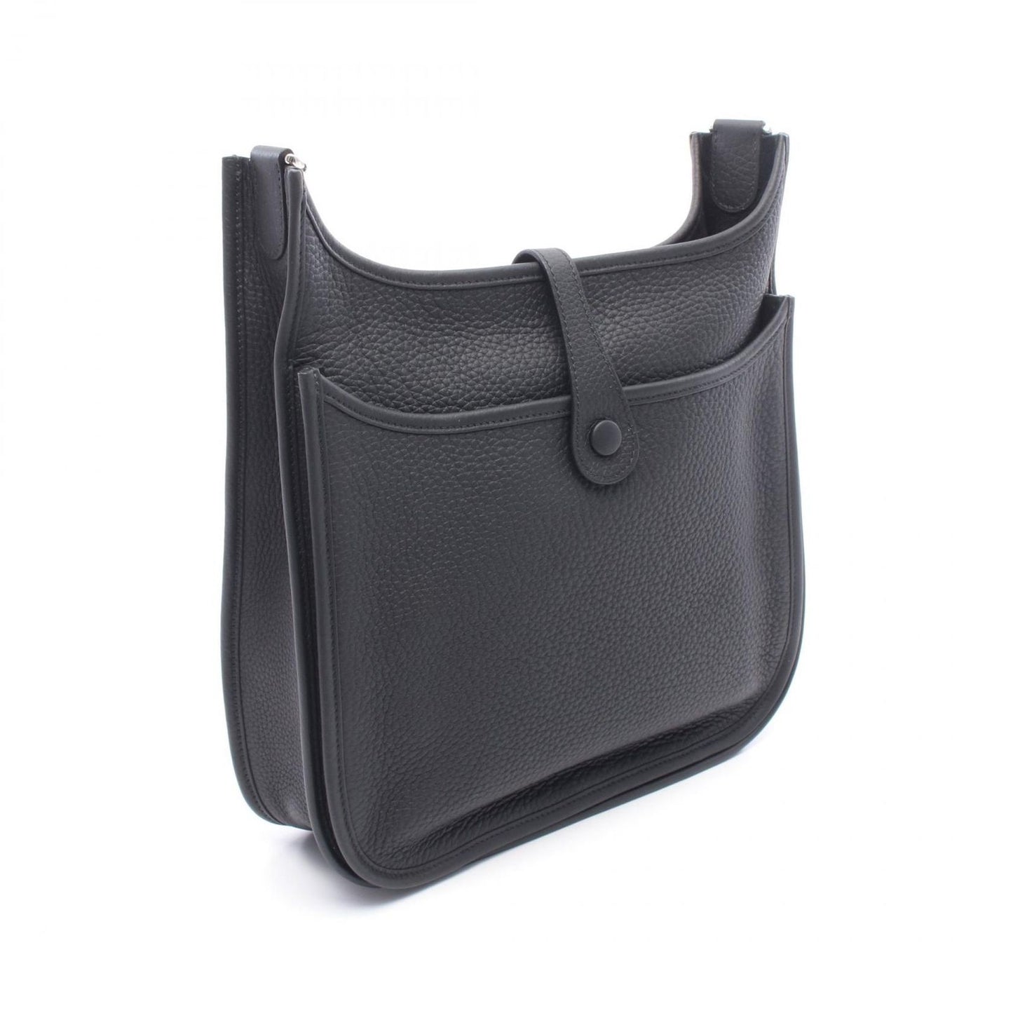 Hermes Shoulder Bag Evelyne 3 Trois PM Black Leather — view 2