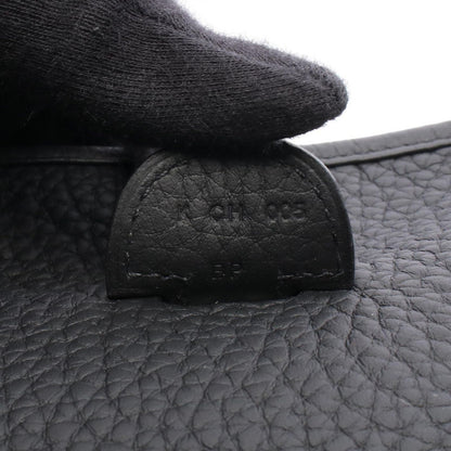 Hermes Shoulder Bag Evelyne 3 Trois PM Black Leather — view 5
