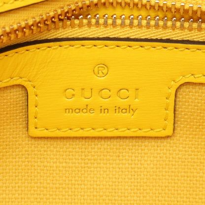 Gucci Shoulder Bag Luce Small Bag GG Canvas Yellow — view 4