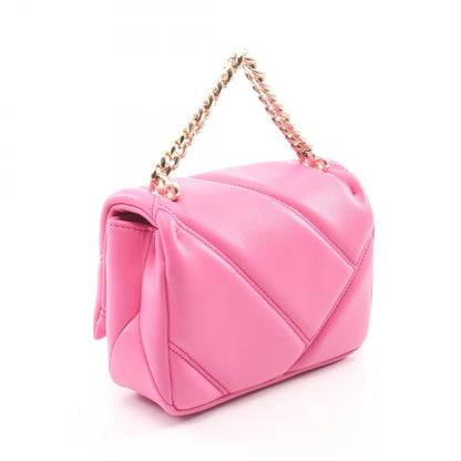 Bvlgari Serpenti Cabochon Mini 2-Way Pink Leather Shoulder Bag — view 2