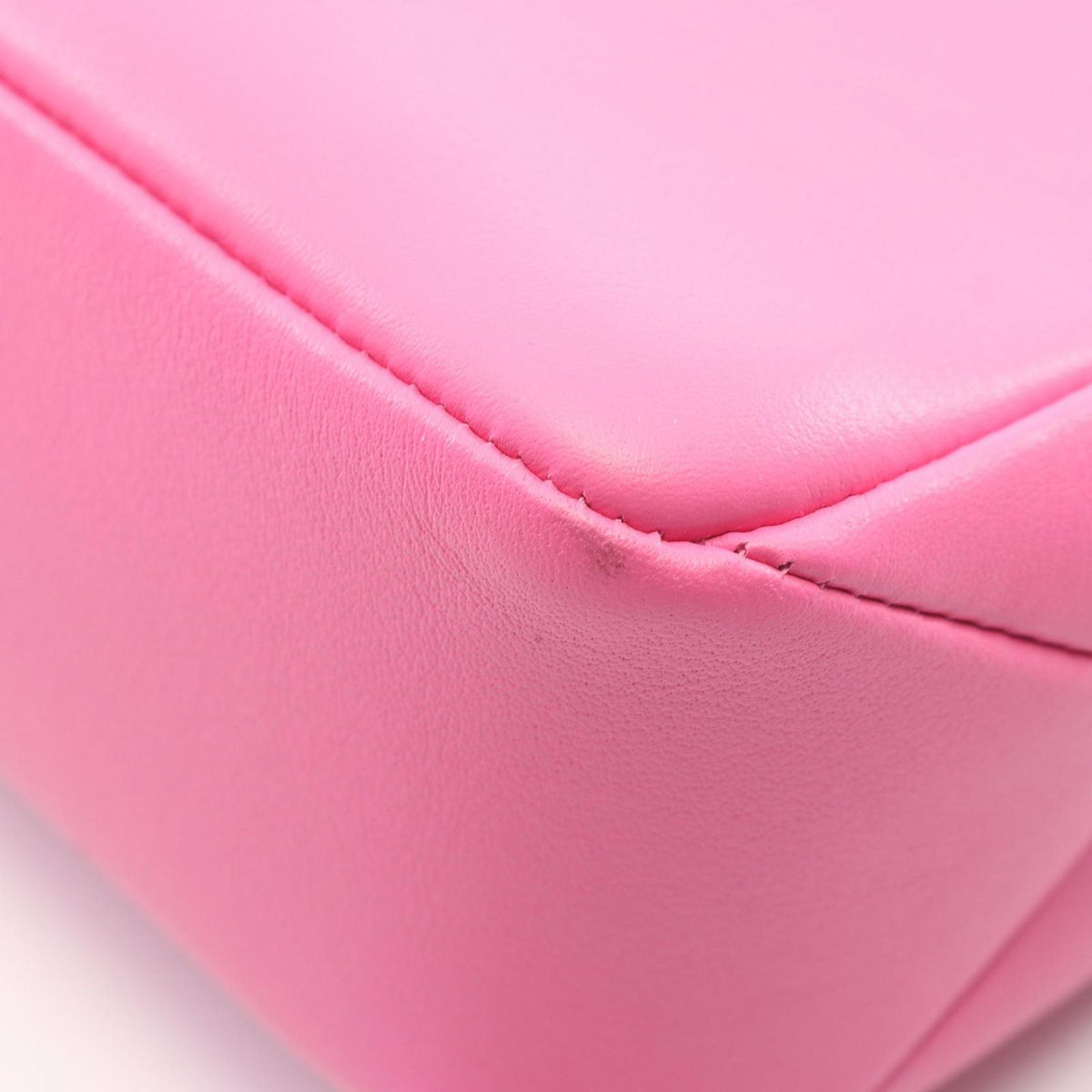 Bvlgari Serpenti Cabochon Mini 2-Way Pink Leather Shoulder Bag — view 5