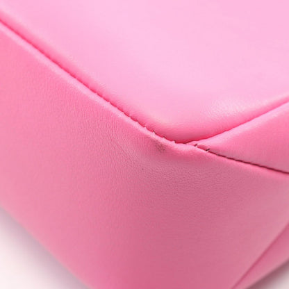 Bvlgari Serpenti Cabochon Mini 2-Way Pink Leather Shoulder Bag — view 5