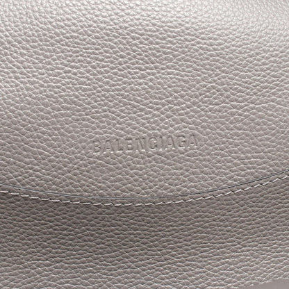 Balenciaga Neo Classic City 2-Way Gray Leather Handbag — view 4