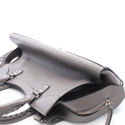 Balenciaga Neo Classic City 2-Way Gray Leather Handbag — view 5