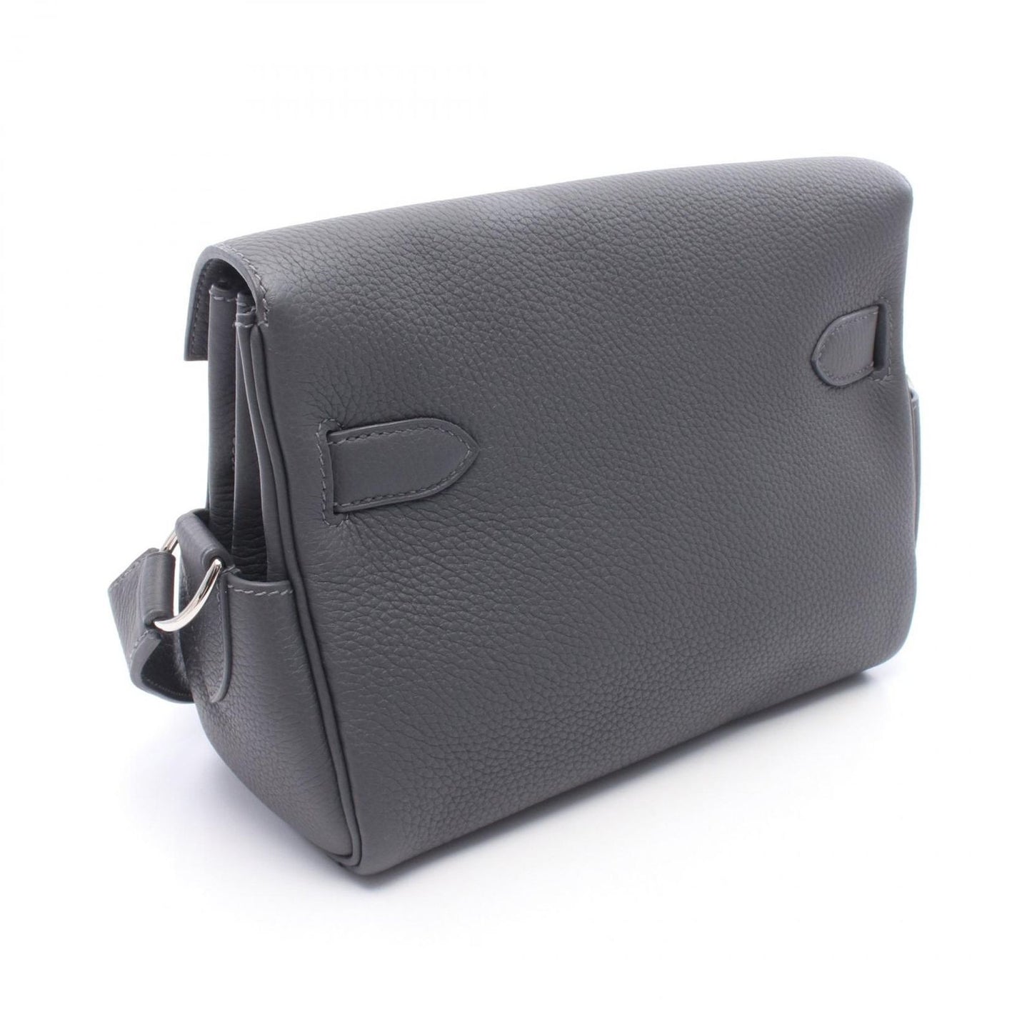 Hermes Shoulder Bag Kelly Messenger PM Ardoise Leather — view 2