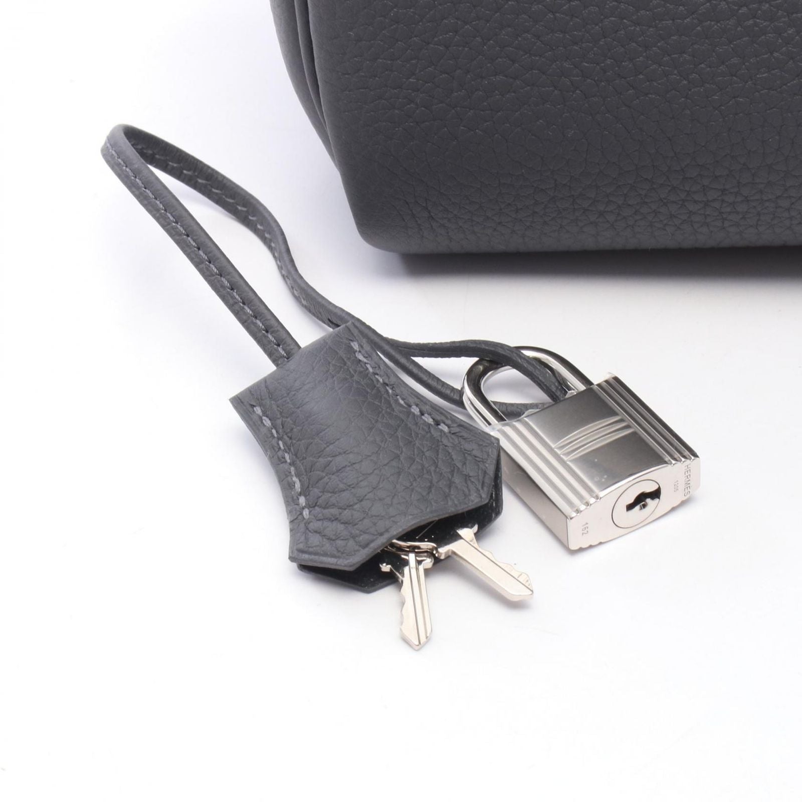 Hermes Shoulder Bag Kelly Messenger PM Ardoise Leather — view 5
