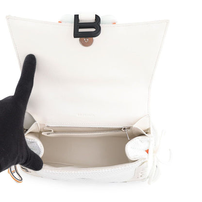 Balenciaga Handbag Sneakers Head Top Mesh Leather 2-Way White — view 6