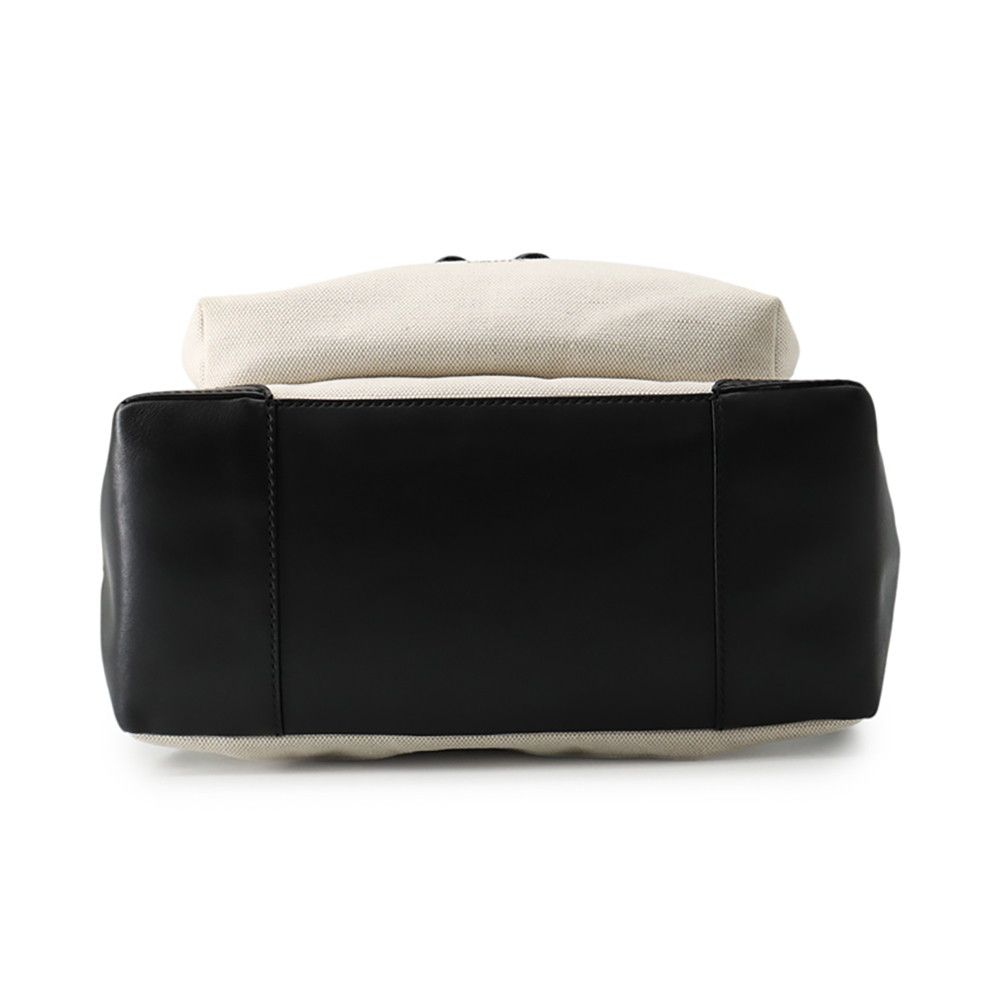 Balenciaga Backpack Navy Canvas Leather — view 3