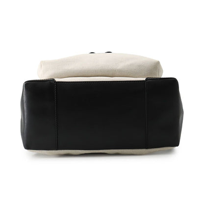 Balenciaga Backpack Navy Canvas Leather — view 3