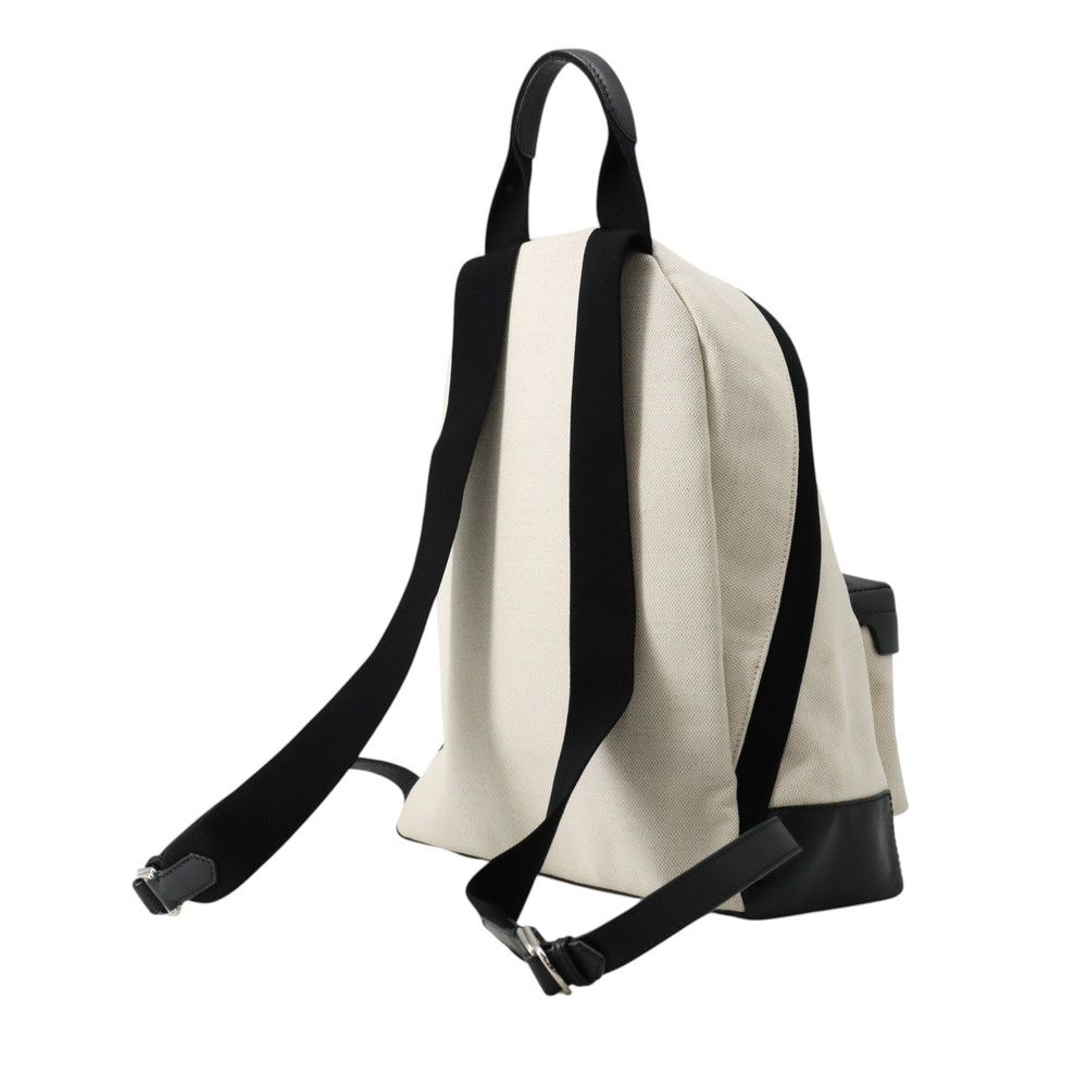 Balenciaga Backpack Navy Canvas Leather — view 2