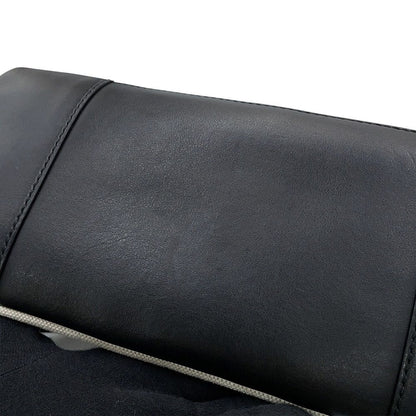 Balenciaga Backpack Navy Canvas Leather — view 8