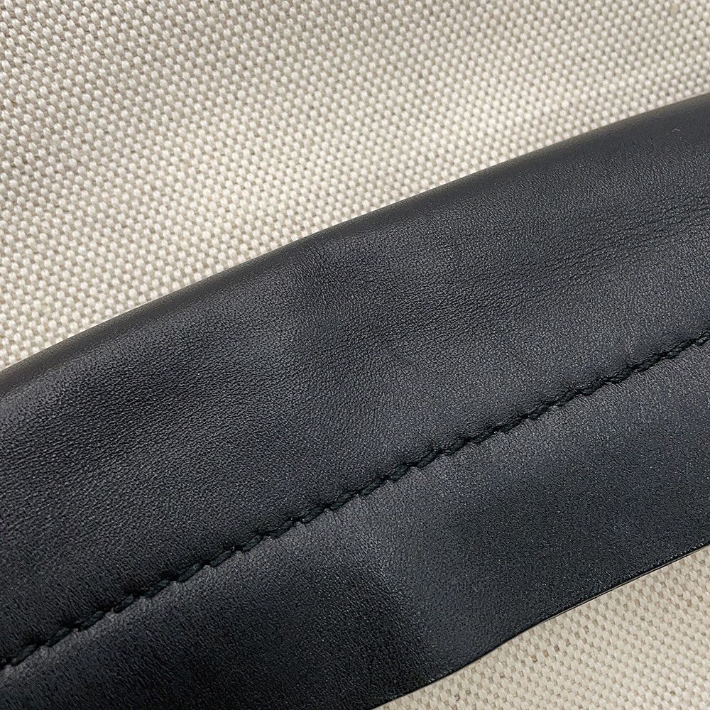 Balenciaga Backpack Navy Canvas Leather — view 7
