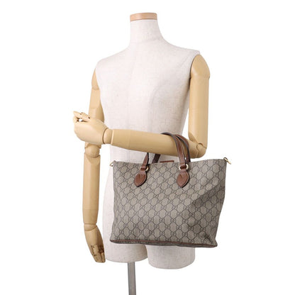 Gucci Tote GG Supreme Leather 2-Way Shoulder Bag — view 4