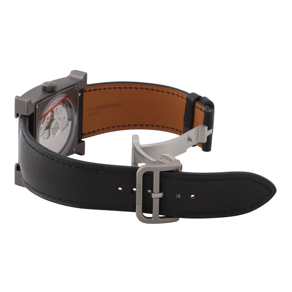 Hermes Watch Large Gray Dial — view 2