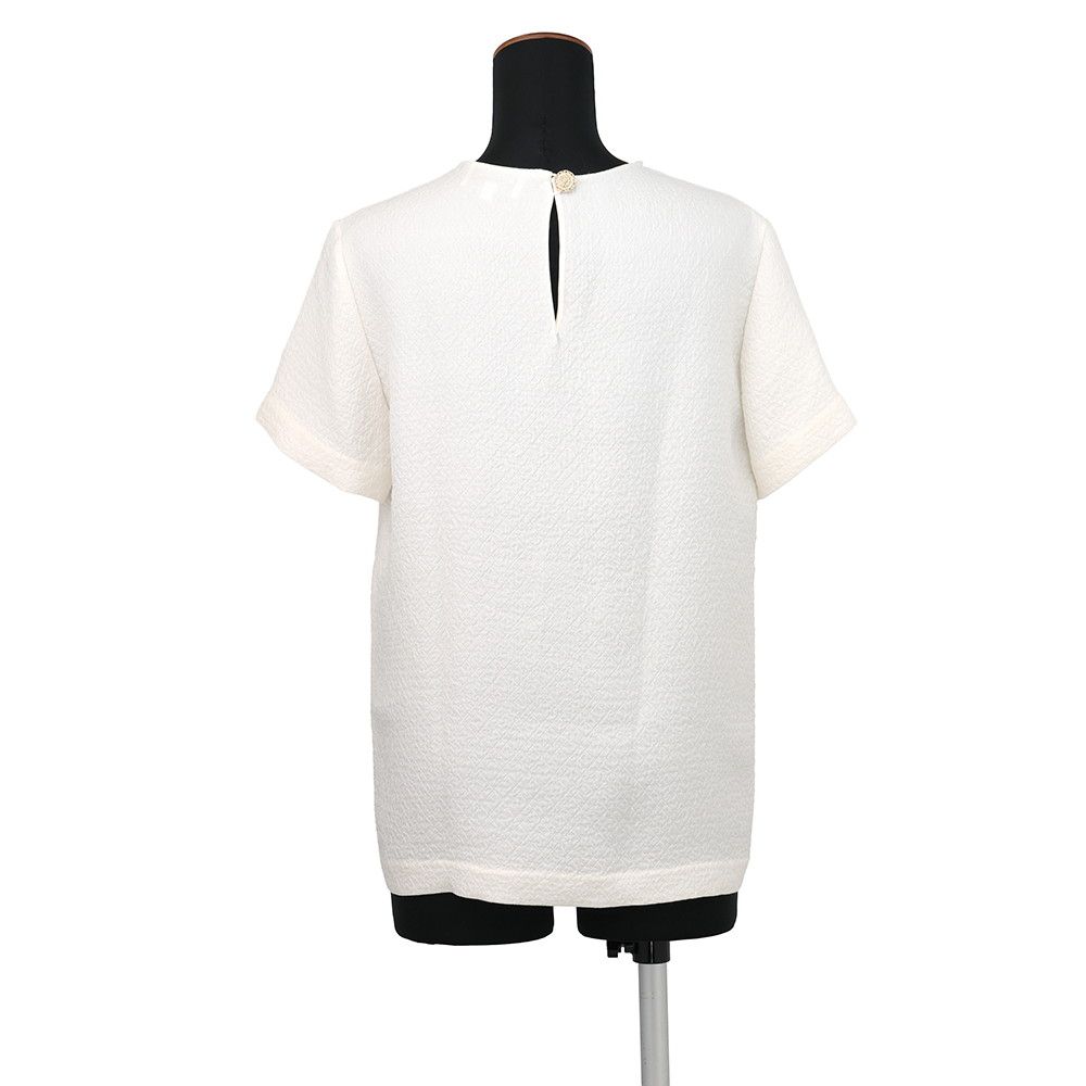 Chanel Short Sleeve T-Shirt Silk 36 Top — view 2