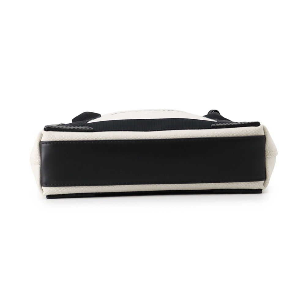 Balenciaga Handbag Navy Cabas XS 2-Way White Black Pouch — view 3