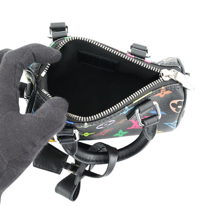 Louis Vuitton Handbag Monogram Multicolor LV TM Nano Speedy 2-Way Takashi — view 6