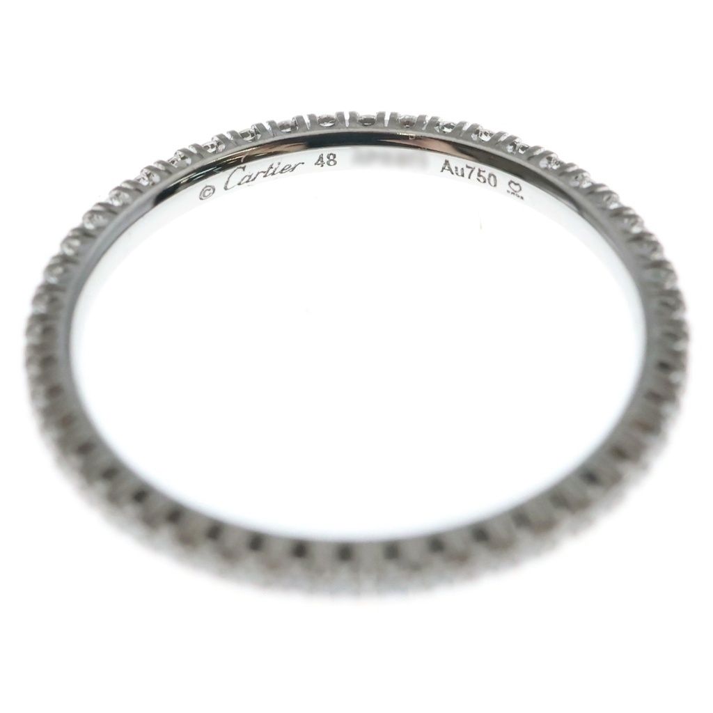 Cartier Etain Cell Full Eternity Diamond Ring White Gold — view 5