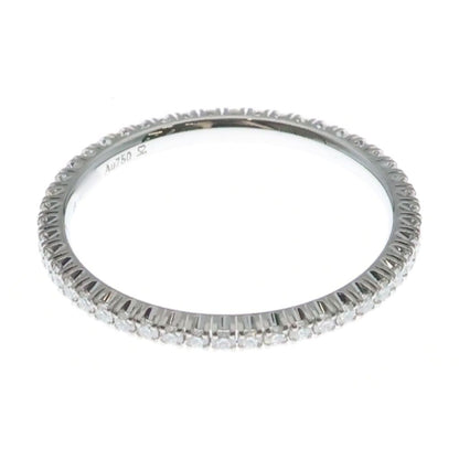 Cartier Etain Cell Full Eternity Diamond Ring White Gold — view 3