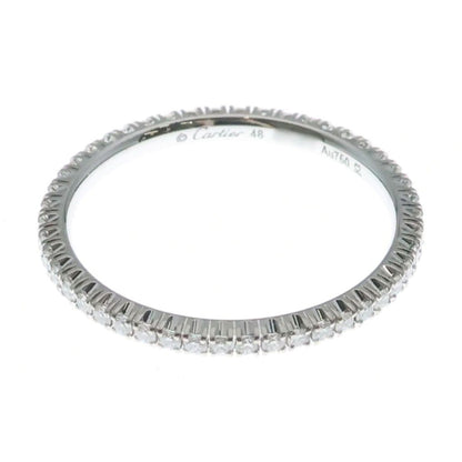 Cartier Etain Cell Full Eternity Diamond Ring White Gold