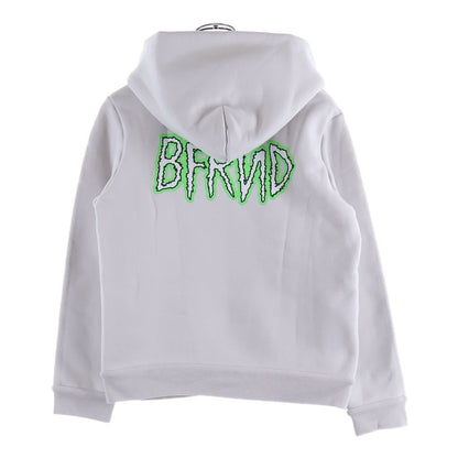 Balenciaga Bfrnd Music Zip Up Hoodie Gray — view 2